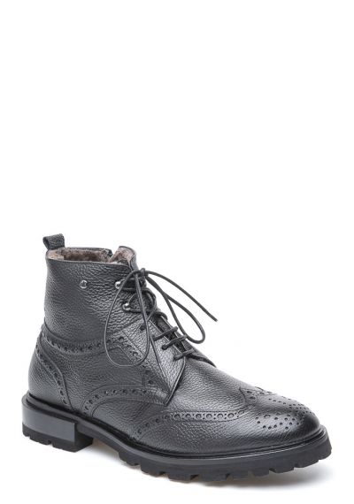 Итальянские мужские ботинки Mario Bruni 23519 мех