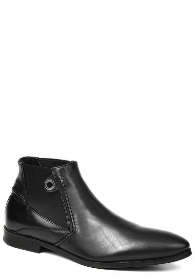 Итальянские мужские ботинки Alessandro dell Acqua 9315 мех кожа