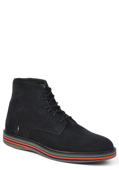 Итальянские мужские ботинки Armani B6597 черный