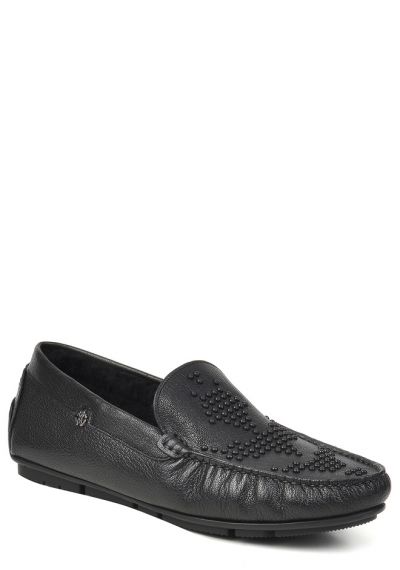 Итальянские мужские мокасины Roberto Cavalli 6250 мех