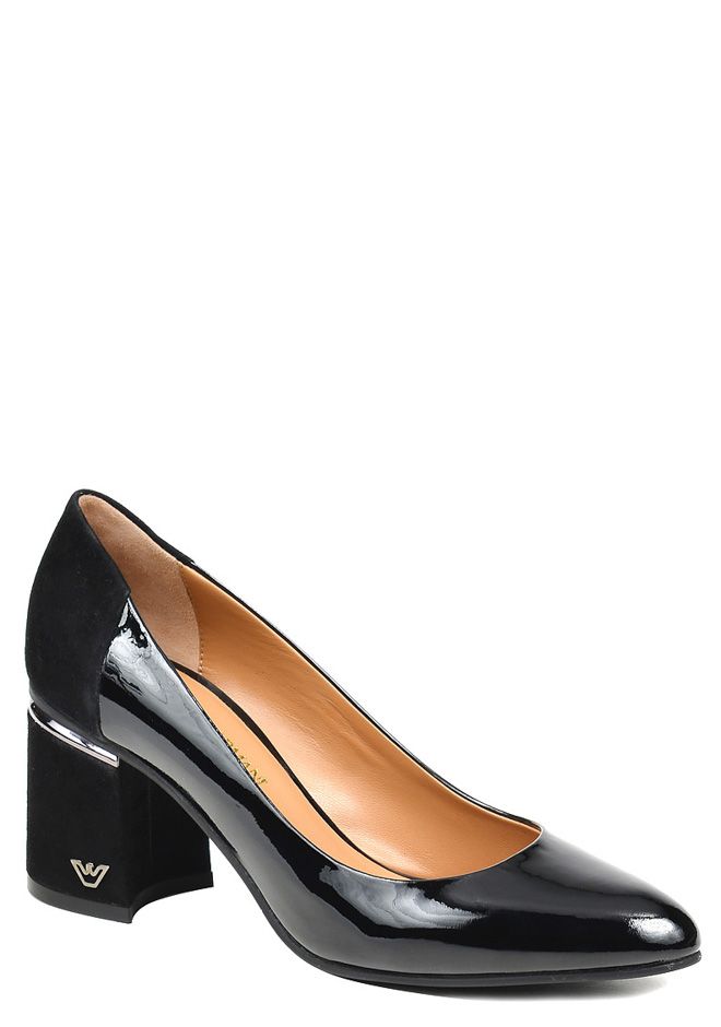 Обувь Emporio Armani X3E360XL618 черные туфли женские, купить со скидкой за  25.600 руб.
